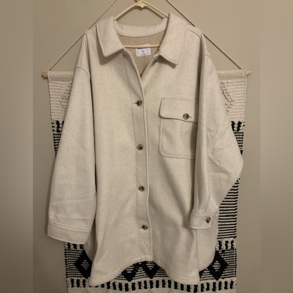 NWT Old Navy Soft Brushed Utility Shacket - Picture 2 of 5